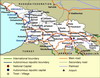 Карта Грузии